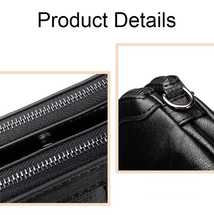 Multifunctional Double Layer Woven Handbag - Woven 6