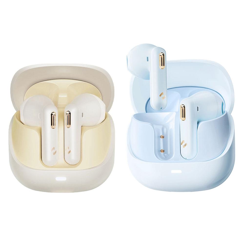 Wireless Bluetooth Earphone with Noise Reduction - Havit S3 Merle Lite - Gold White