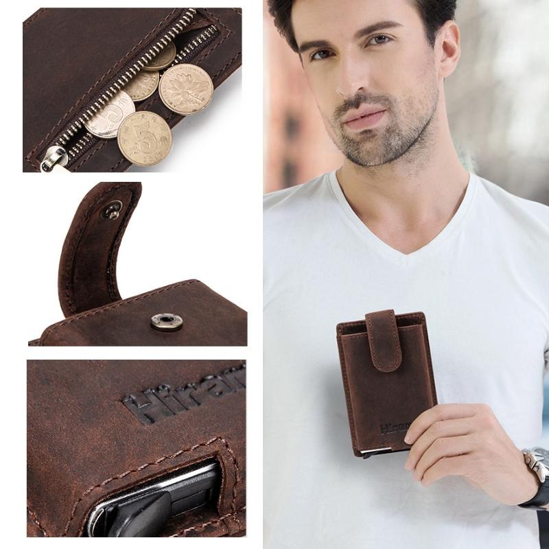 Secure Business Card Holder - Coffee Rfid Protection 6