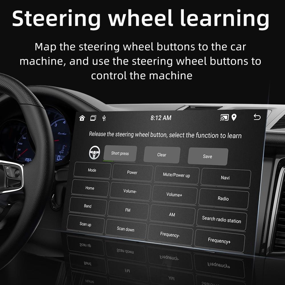 Android 12 Car Gps Navigation Player 1Gb + 32Gb Carplay / Android Auto / Mirrorlink / Wifi 5