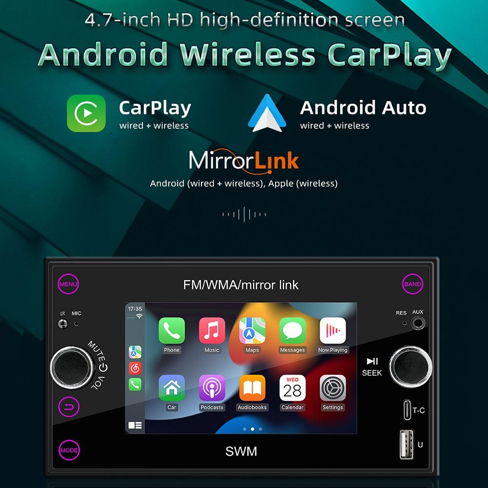 Android 12 Car Gps Navigation Player 1Gb + 32Gb Carplay / Android Auto / Mirrorlink / Wifi 10