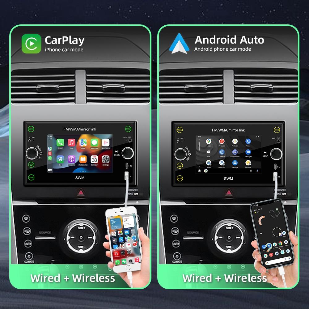 Android 12 Car Gps Navigation Player 1Gb + 32Gb Carplay / Android Auto / Mirrorlink / Wifi 13