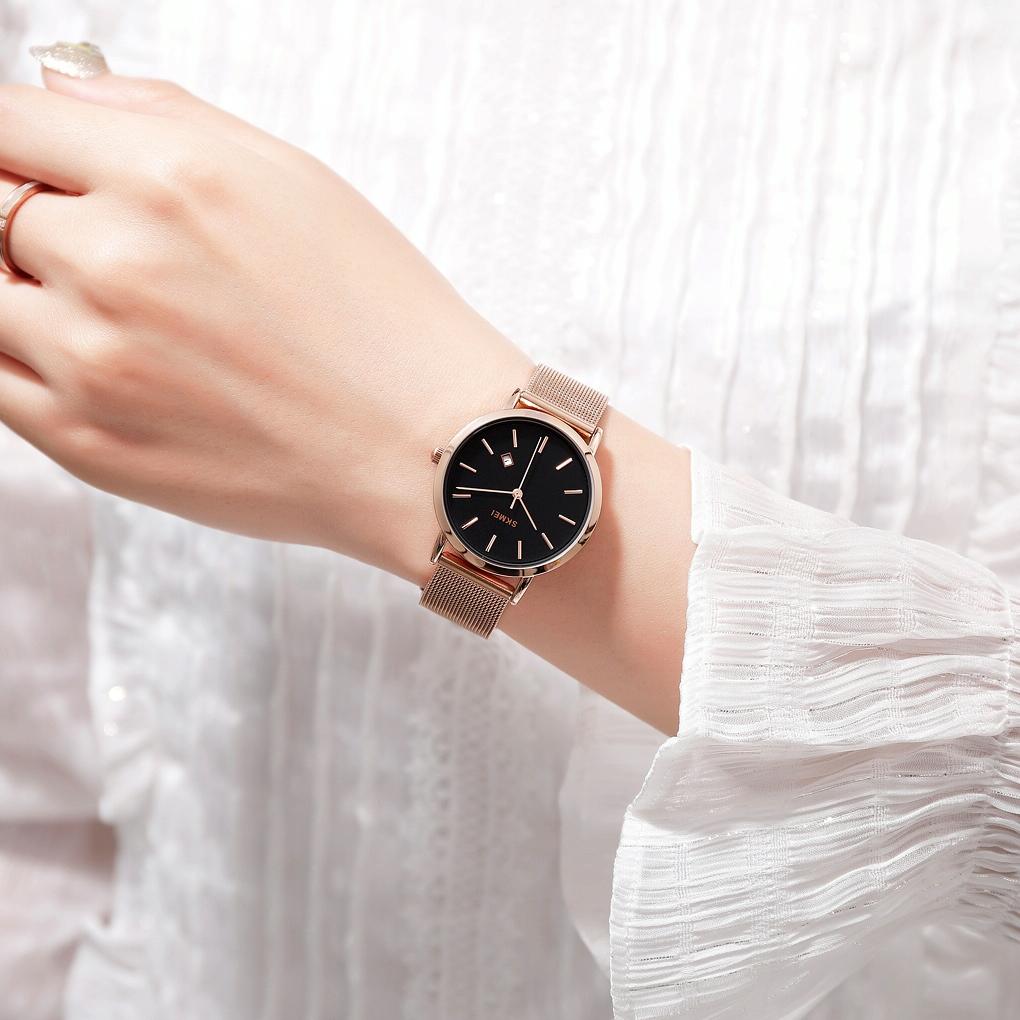 Simple Business Women Watch - Fashion Europe & America - Black 5