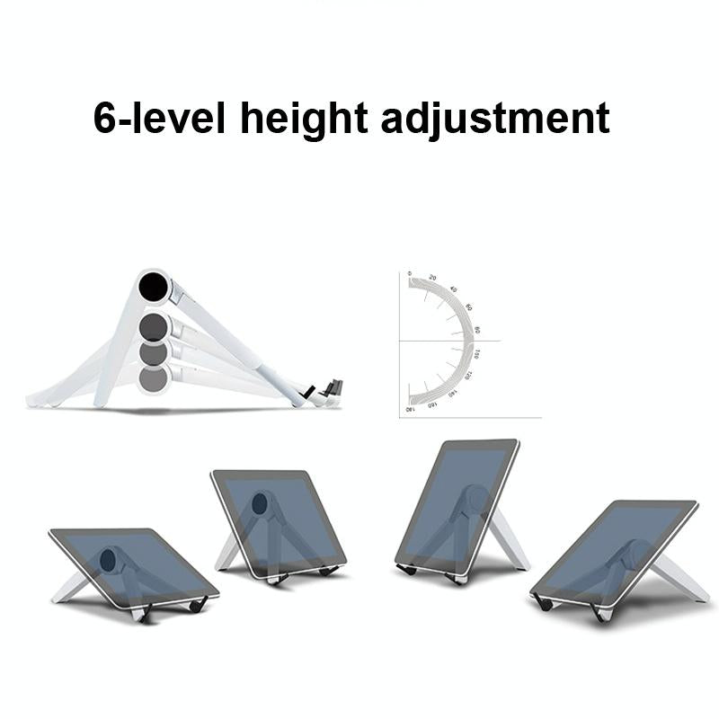 Portable Laptop and Tablet Stand - Foldable - Black 5