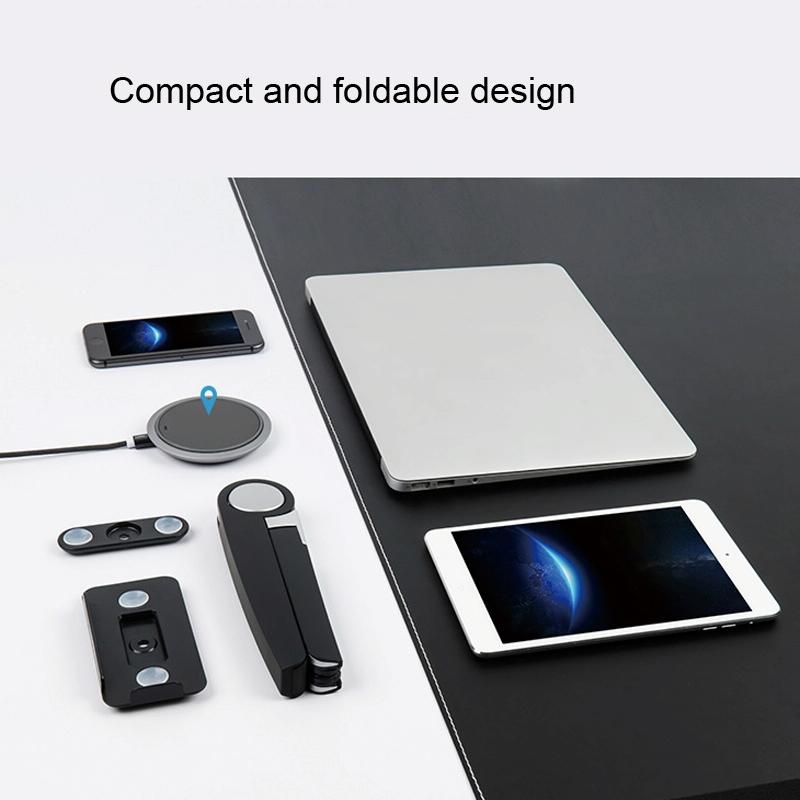 Portable Laptop and Tablet Stand - Foldable - Black 7