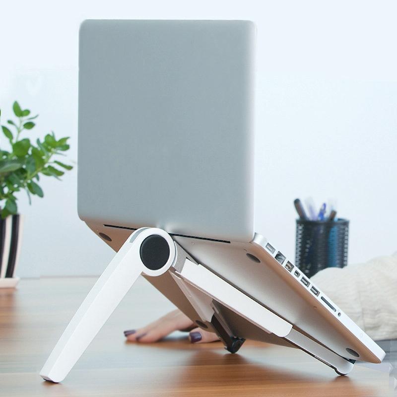 Portable Laptop and Tablet Stand - Foldable - Black 8
