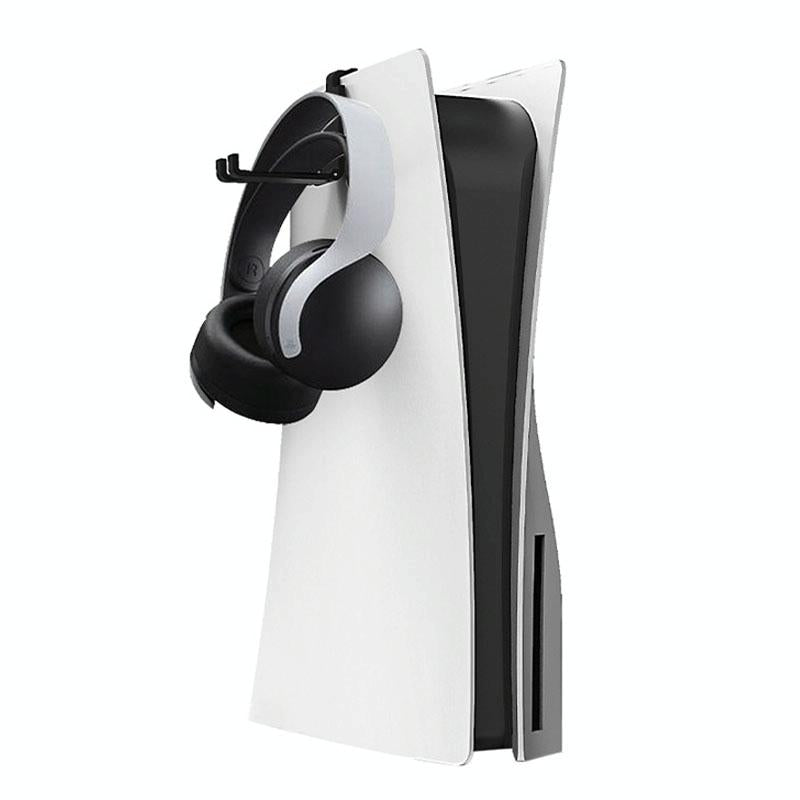 Sony Ps5 Game Console Headphone Storage Rack with Gamepad Hanger - White 6