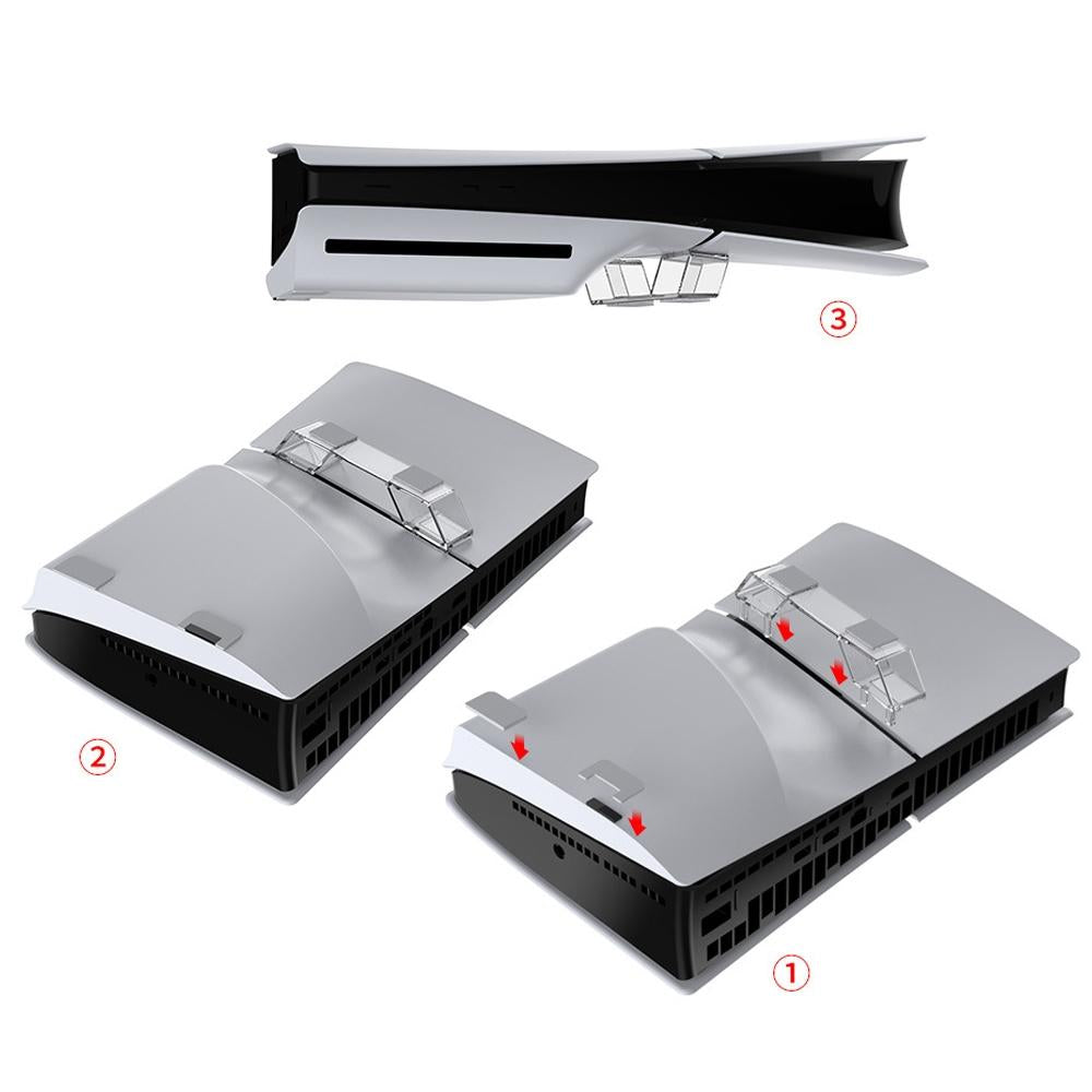 Sony Ps5 Slim Horizontal Storage Holder for Game Console - Black 5
