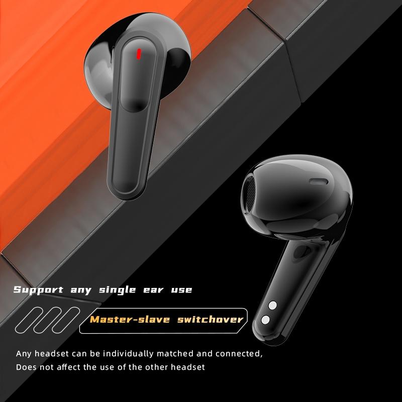 Intelligent Bluetooth Earphones with Digital Display - Pro 90 Hifi Black 6