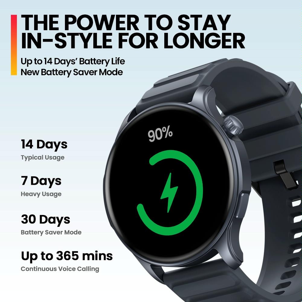 1.43 Inch Bt5.2 Fitness Smart Watch With Health Monitor - Space Gray 9