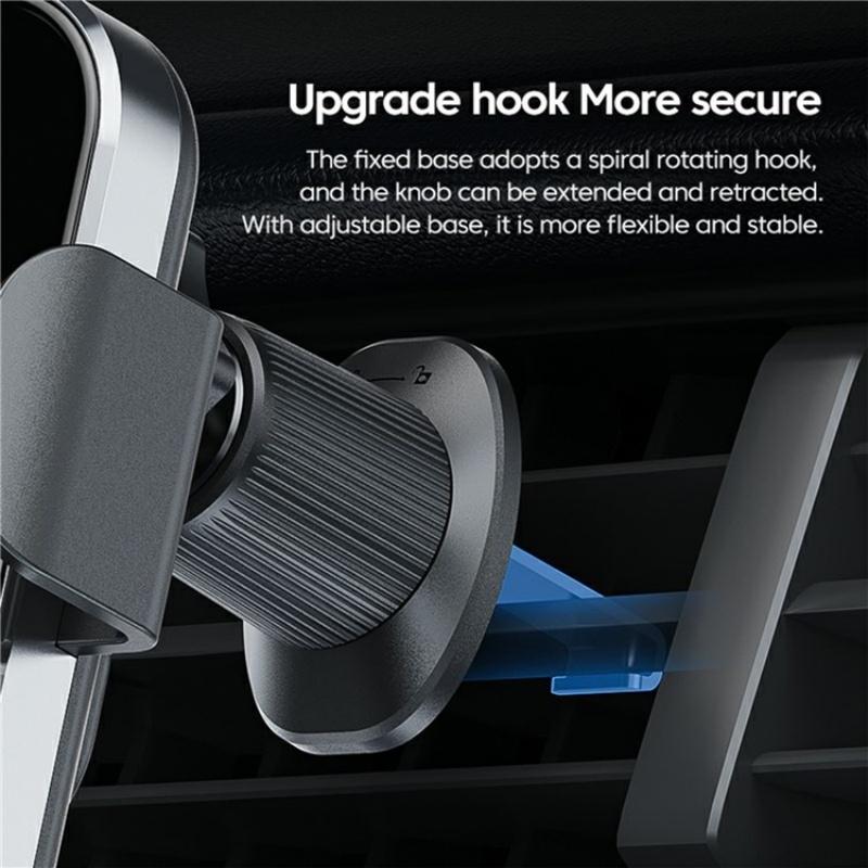 Intelligent Wireless Car Vent Charger - 66w High Power - Silver 7