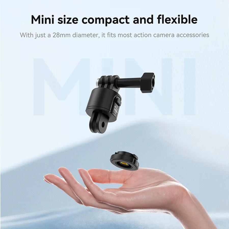 Universal Magnetic Quick Release Adapter Kit For Action Cameras 7