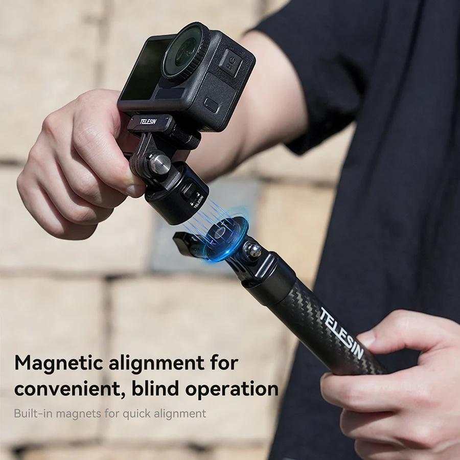 Universal Magnetic Quick Release Adapter Kit For Action Cameras 9