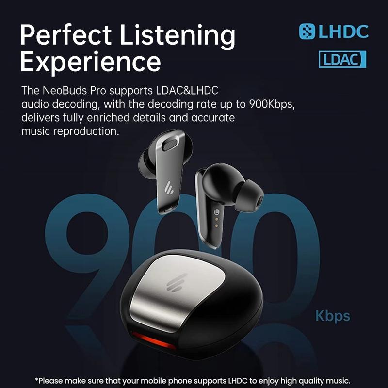 Wireless Neobuds Pro Tws Earphones - Noise Reduction - Black 6