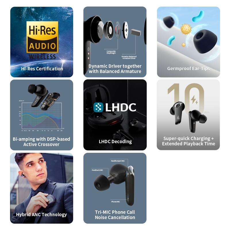 Wireless Neobuds Pro Tws Earphones - Noise Reduction - Black 8