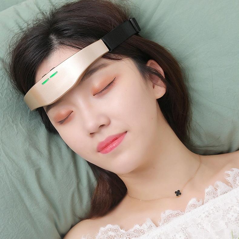 Wireless Micro Current Head Massager Intelligent Ems Sleeper Gold 4