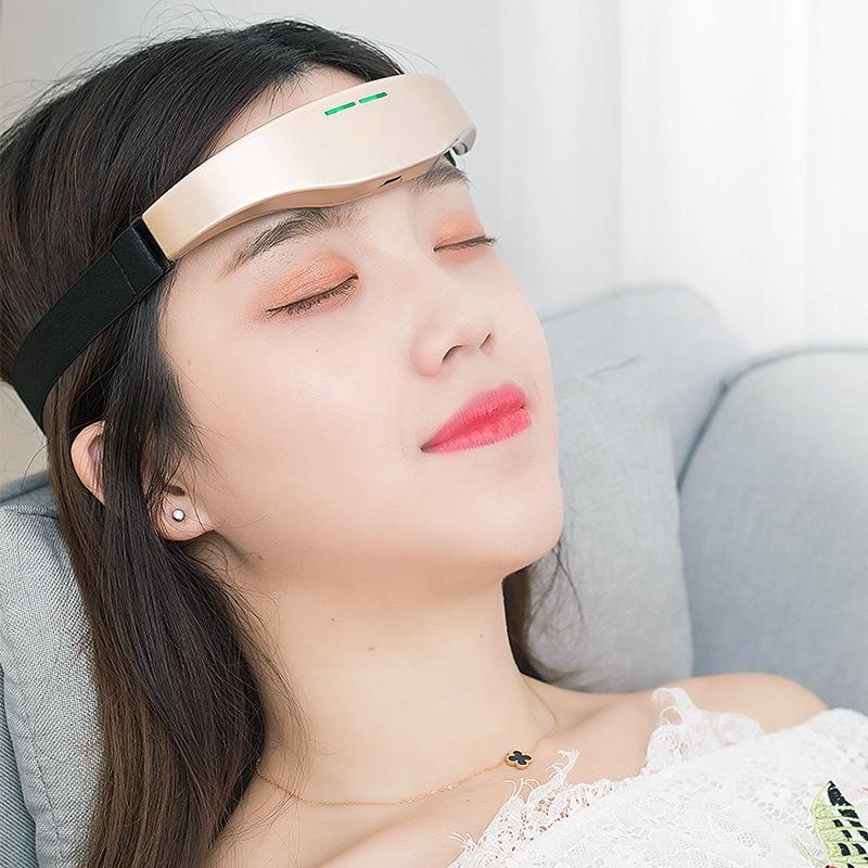 Wireless Micro Current Head Massager Intelligent Ems Sleeper Gold 5