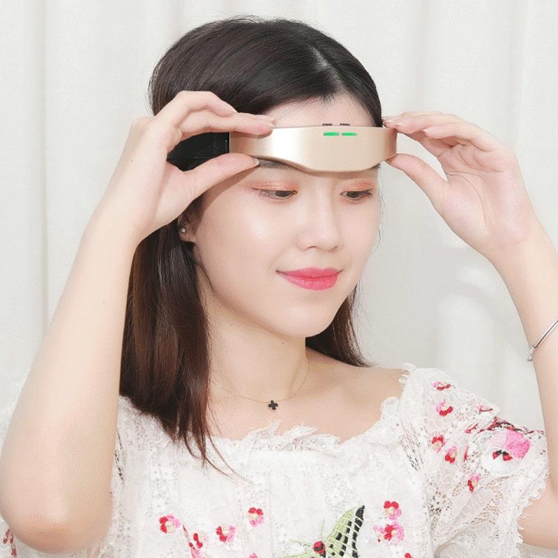 Wireless Micro Current Head Massager Intelligent Ems Sleeper Gold 7