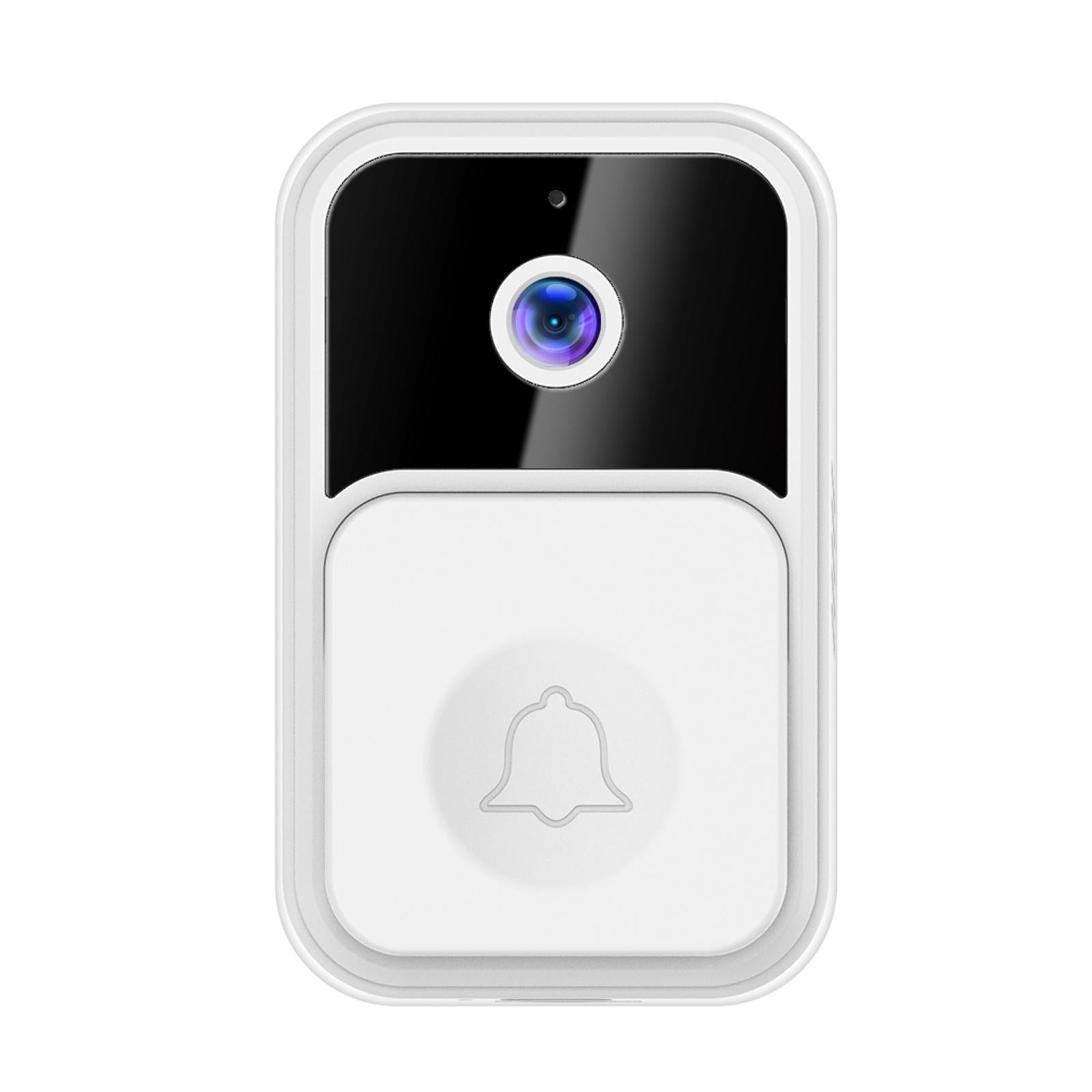 Wireless Smart Video Doorbell - 90 Degree Wide Angle - Black 11