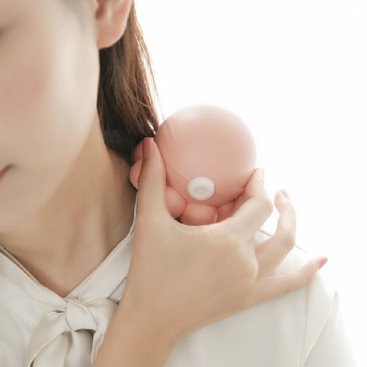 Hot Compress Octopus Neck & Shoulder Massager Pink 4