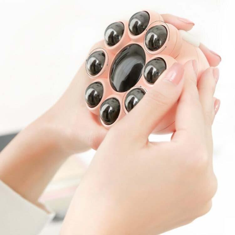 Hot Compress Octopus Neck & Shoulder Massager Pink 5