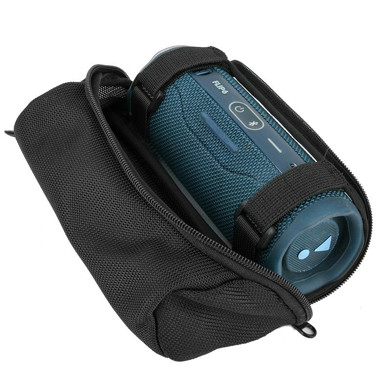 Jbl Flip Speaker Bike Bag - Outdoor Audio Messenger Black 3
