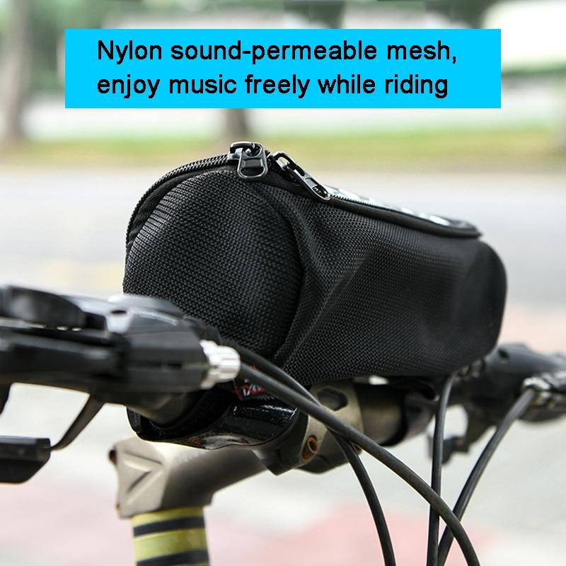 Jbl Flip Speaker Bike Bag - Outdoor Audio Messenger Black 6