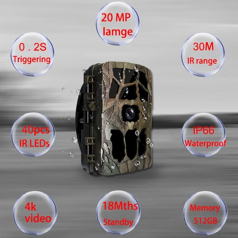 Waterproof Infrared Night Vision Camera for Outdoor Monitoring 5