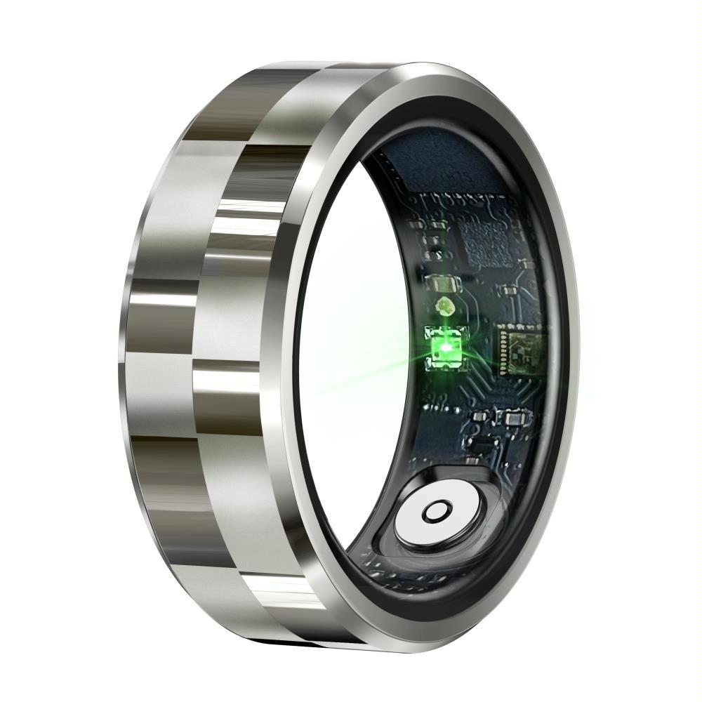 Smart Ring With Health Monitoring Gesture Control And Somatosensory Games - Size 9 - Black 11