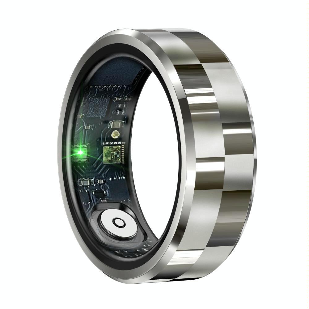 Smart Ring With Health Monitoring Gesture Control And Somatosensory Games - Size 9 - Black 12