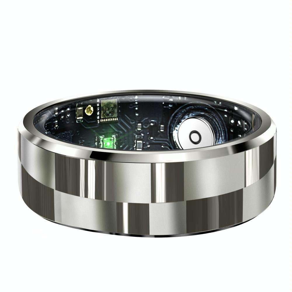 Smart Ring With Health Monitoring Gesture Control And Somatosensory Games - Size 9 - Black 13