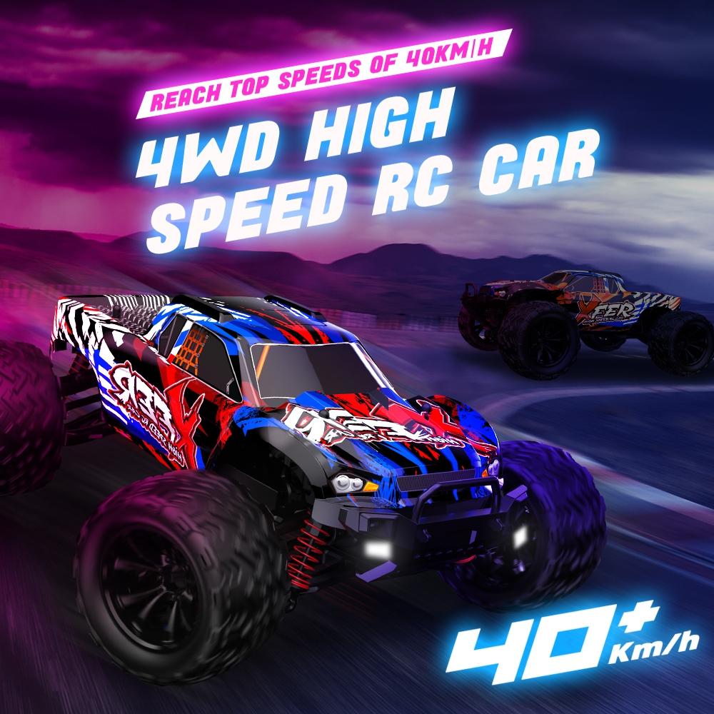 High Speed 1 16 Rc 4wd Car - Full Scale - Red 7