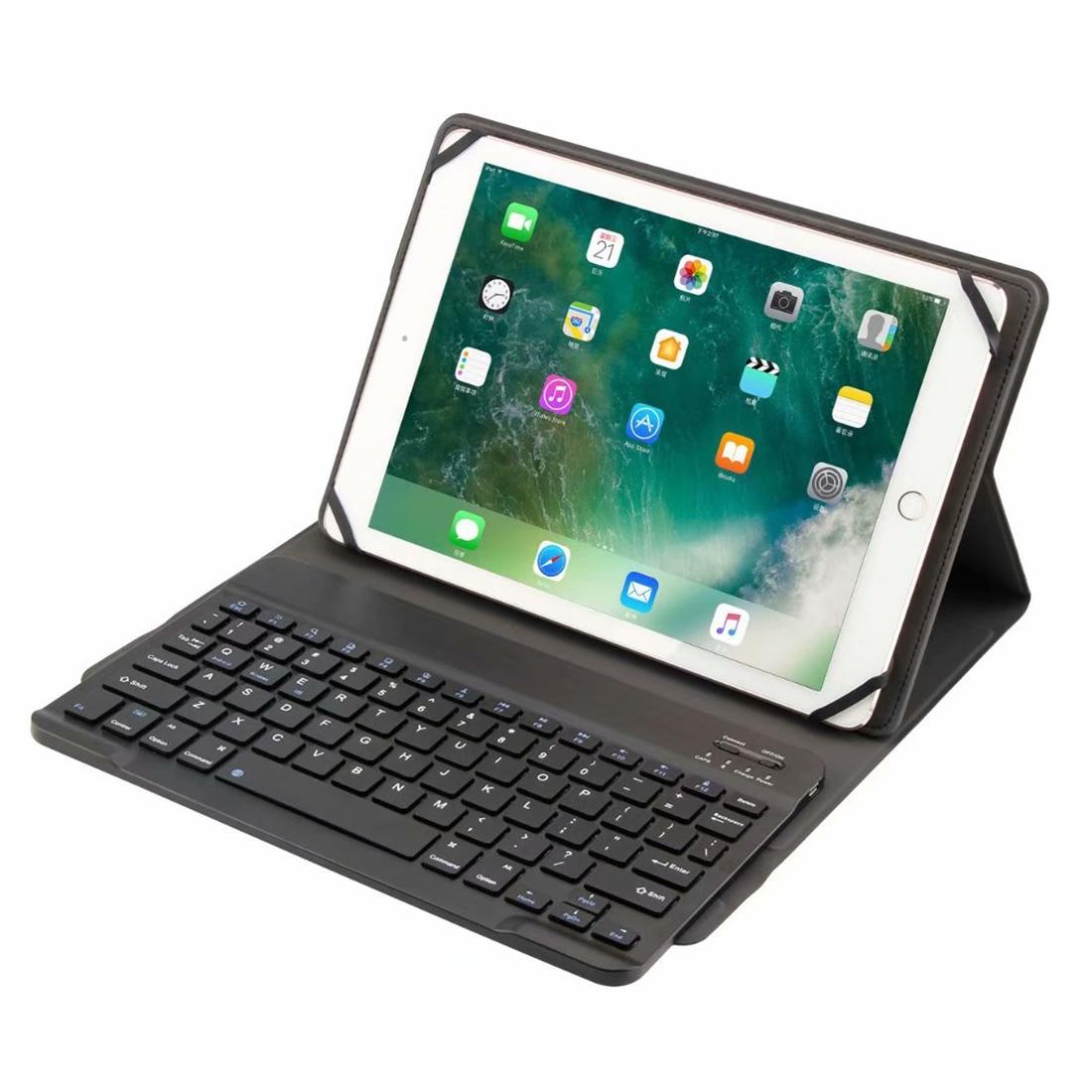 Universal 9.7-10 Inch Detachable Bluetooth Keyboard Tablet Case For Android Apple And Windows With Stand - Black 7