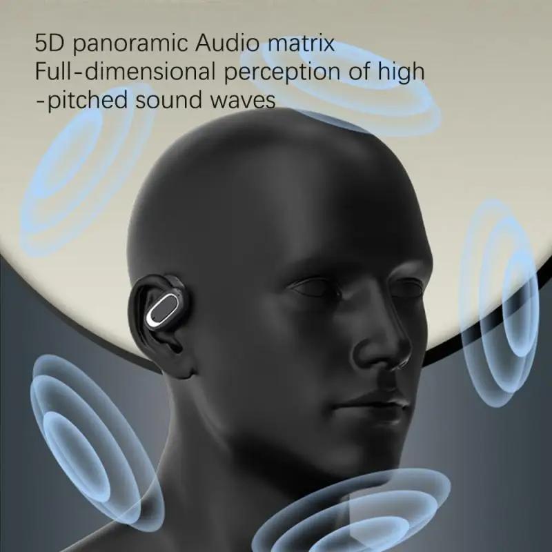 Adjustable Wireless Bluetooth Earphones with Noise Reduction - T35 Ows - Black 4