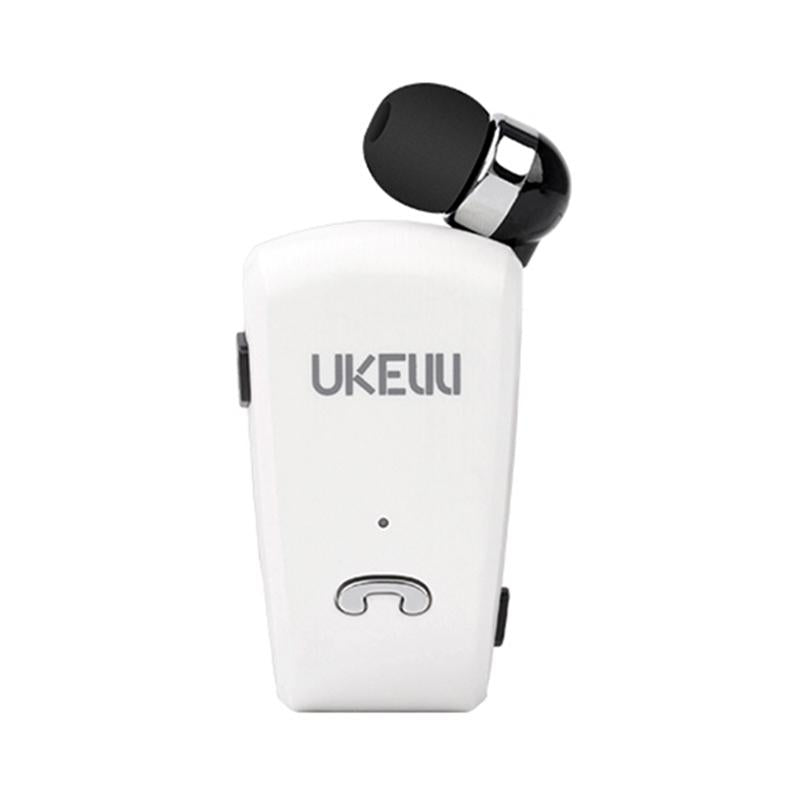 Wireless Noise-cancelling Earbuds with Bluetooth and Pull Cable - Black