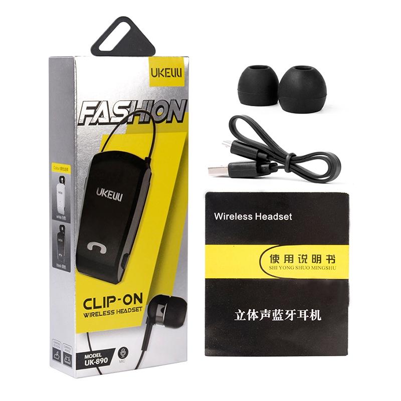 Wireless Noise-cancelling Earbuds with Bluetooth and Pull Cable - Black 8