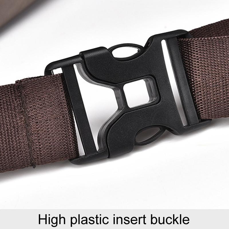 Large Capacity Waterproof Men Crossbody Bag - Black 7