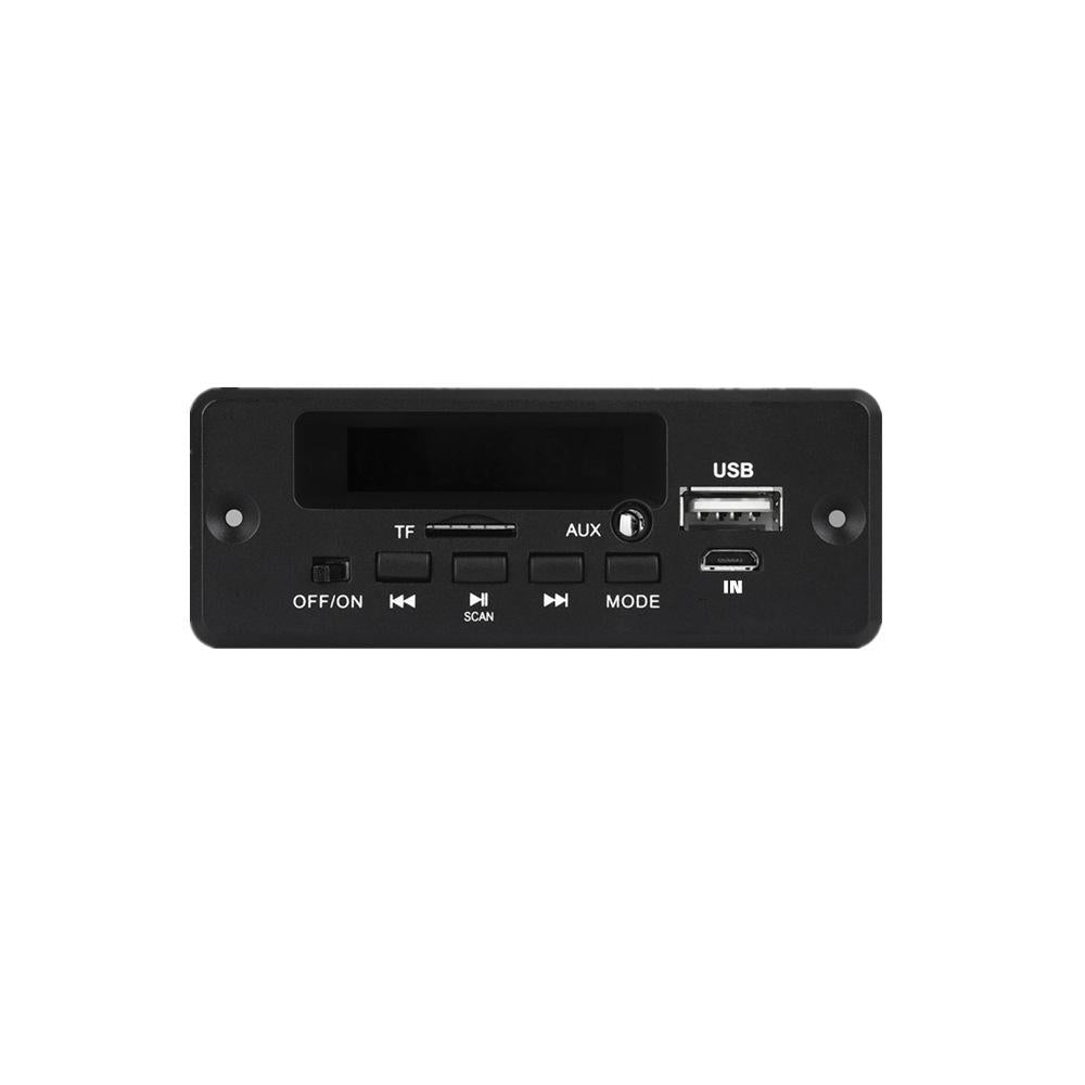 12V Mp3 Decoding Board W / Power Amp & Bluetooth - Record Calls - Black 4