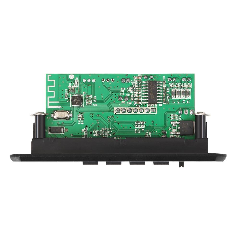 12V Mp3 Decoding Board W / Power Amp & Bluetooth - Record Calls - Black 7