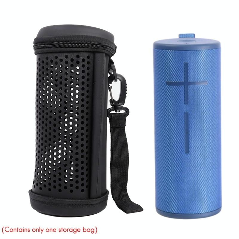 Portable Eva Case for Logitech Ue Megaboom 3 Speaker - Black 5