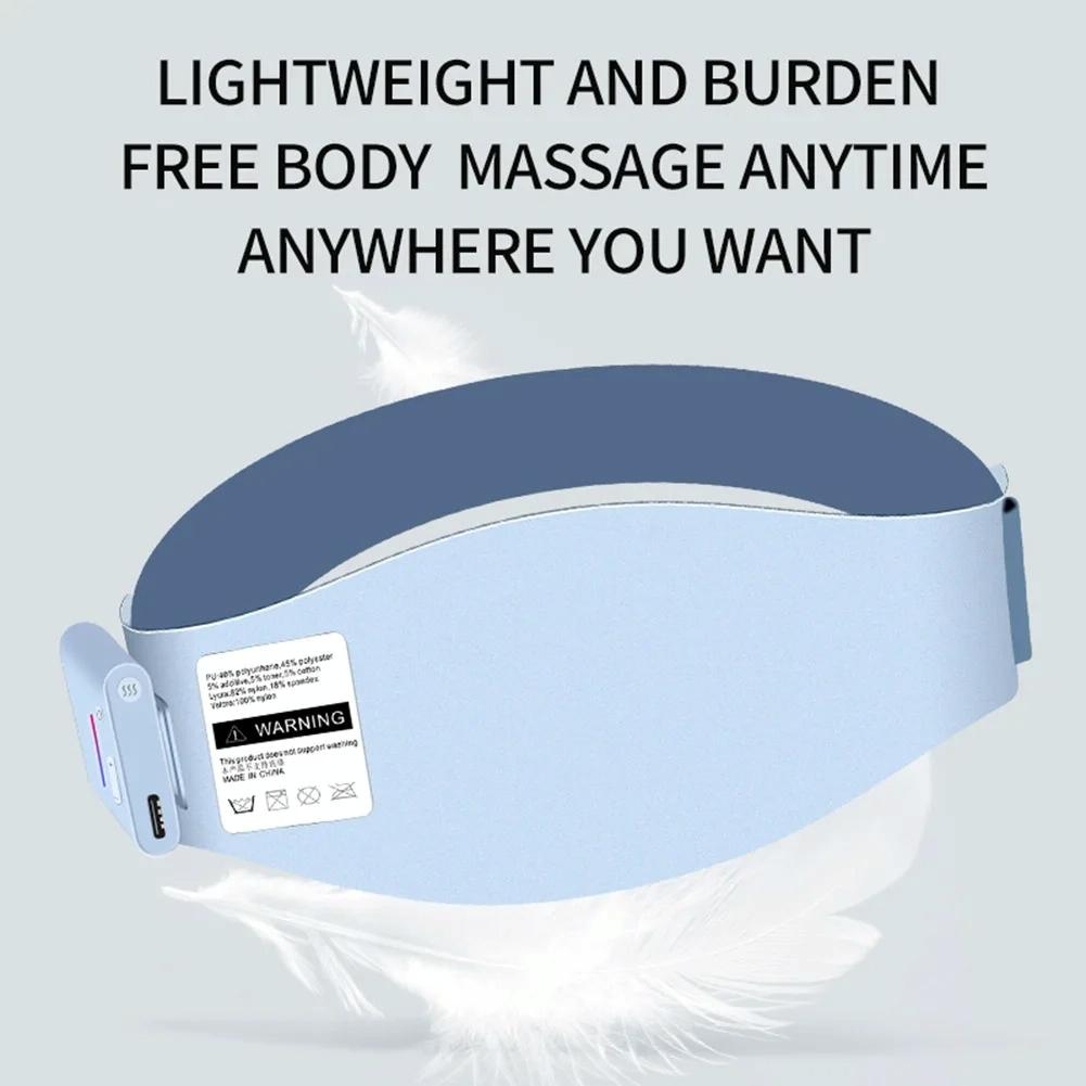 Ems Abdominal Massager For Waist Pain Relief Lake Blue 7