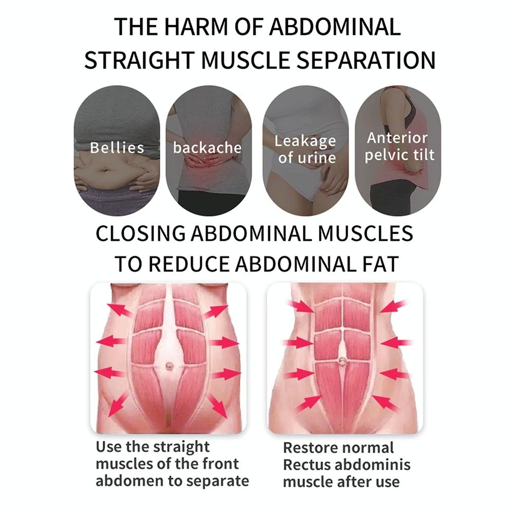 Ems Abdominal Massager For Waist Pain Relief Lake Blue 9