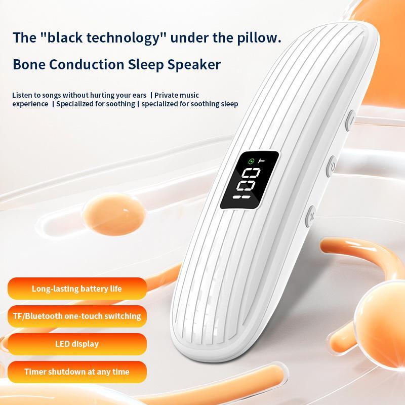 Bone Conduction Bluetooth Sleep Speaker White 7