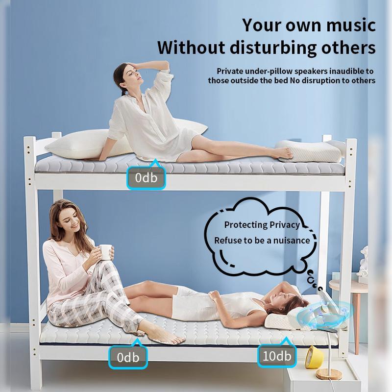 Bone Conduction Bluetooth Sleep Speaker White 10