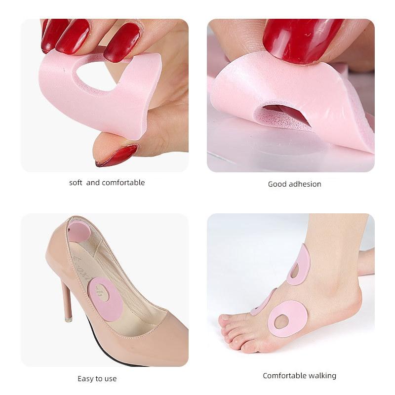 Latex Callus Protection Sticker Anti-Wear - Pink Elliptical 6
