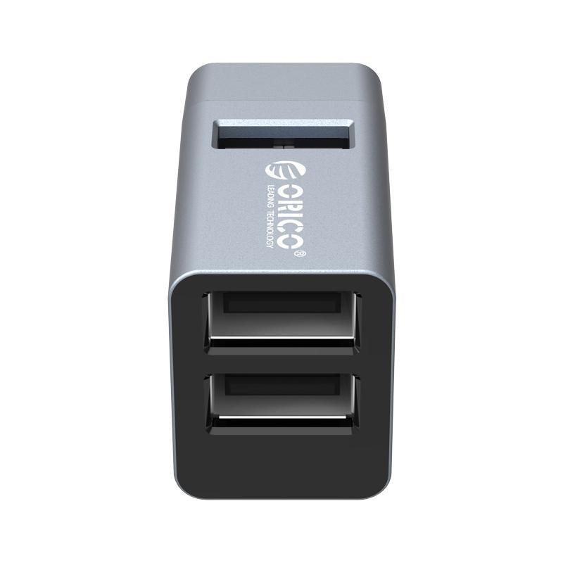 3-In-1 Usb Aluminum Mini Hub Adapter - Black 14