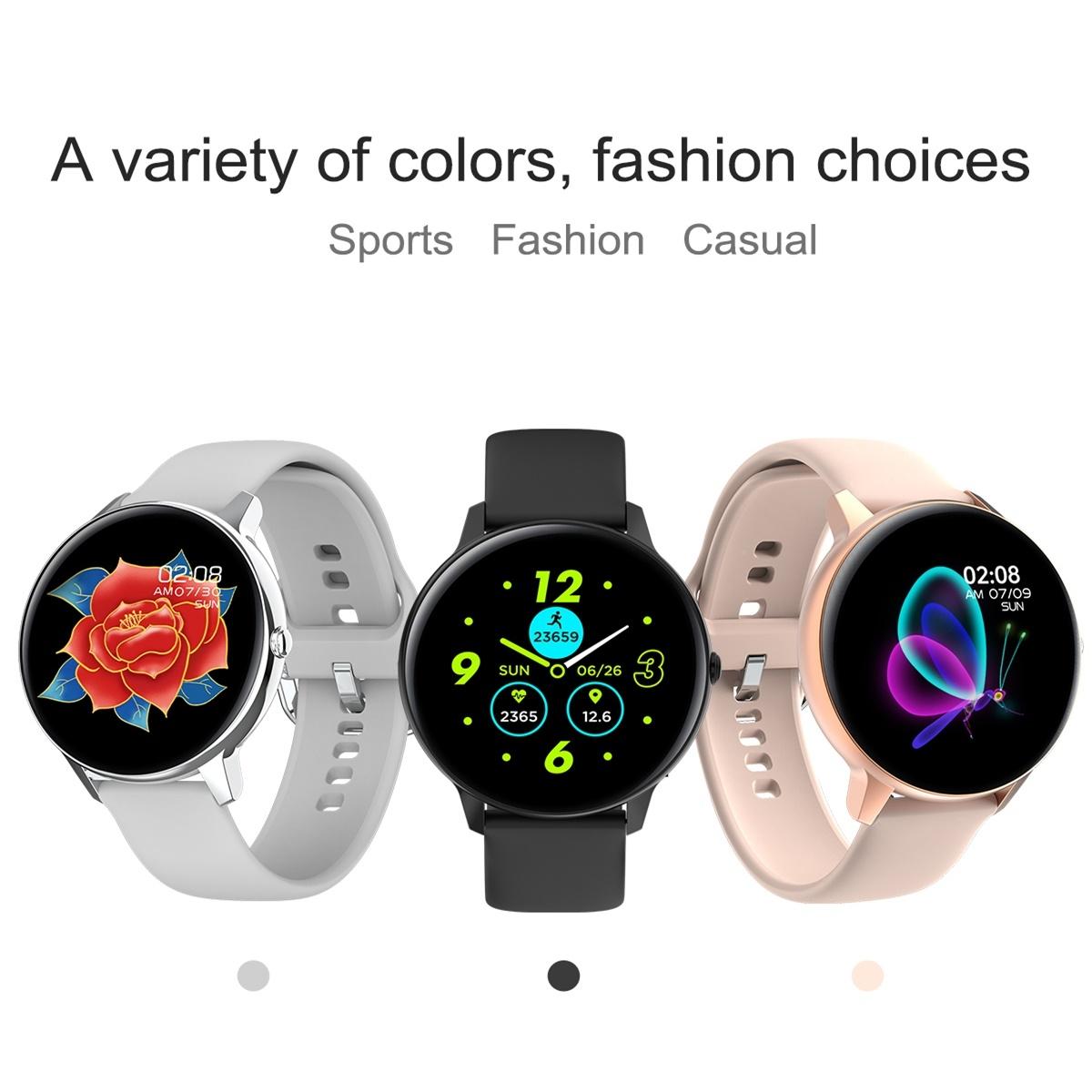 Smart Watch With Ip68 Waterproofing And Health Monitoring - Black 13