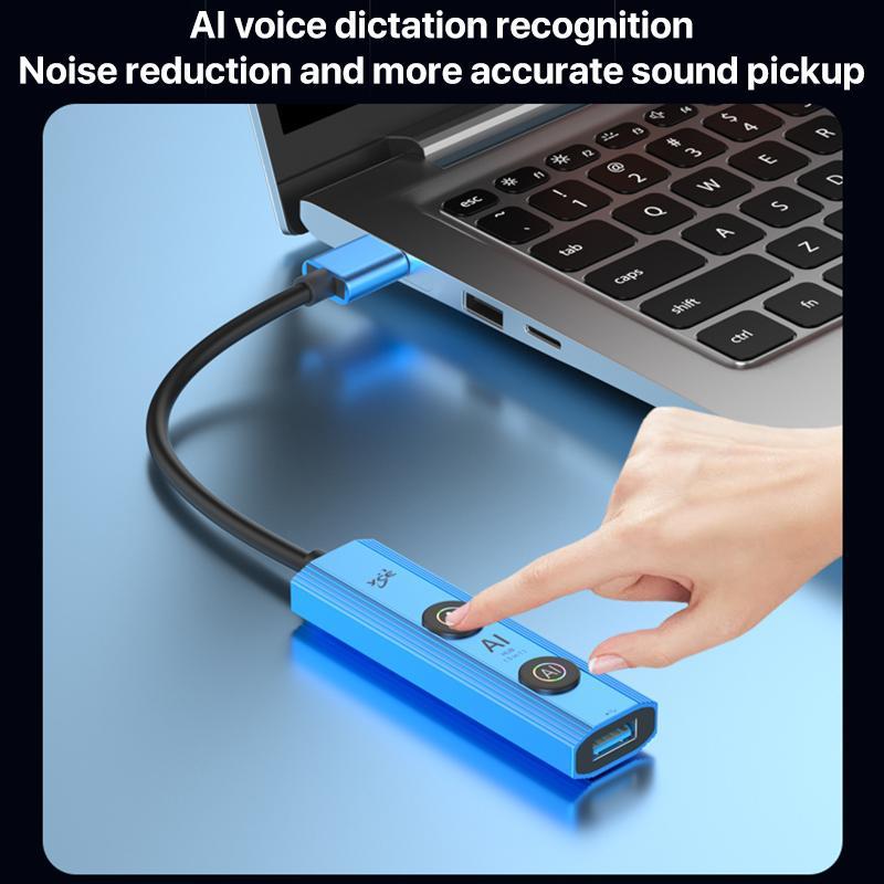5-In-1 Usb3.0 Hub Adapter Docking Station Blue 7