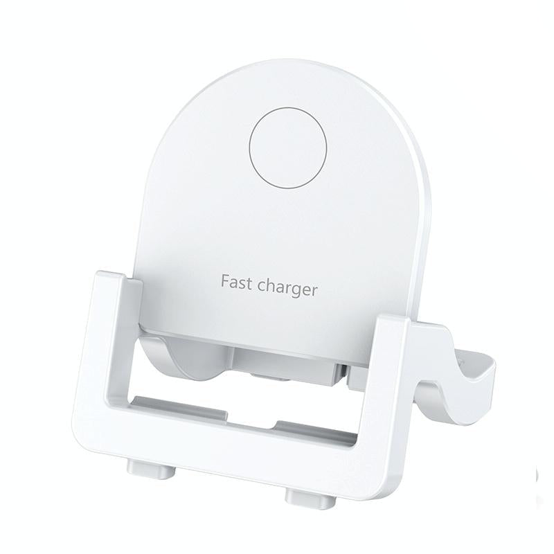 15W Vertical Wireless Fast Charger With Phone Holder - Black 8