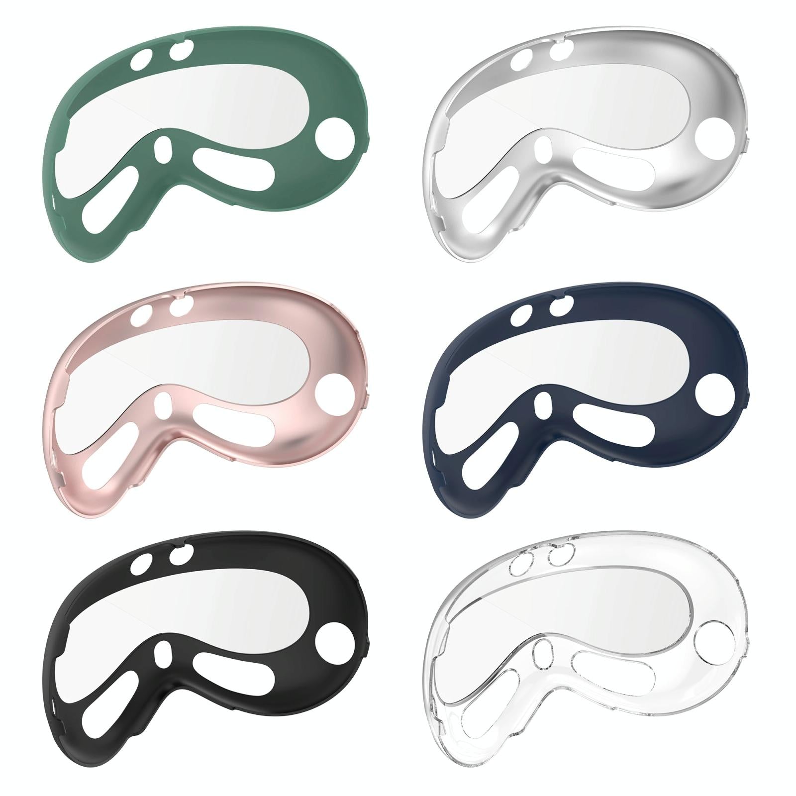 Apple Vision Pro Vr Glasses Film - Toughened Protective Cover - Black 5